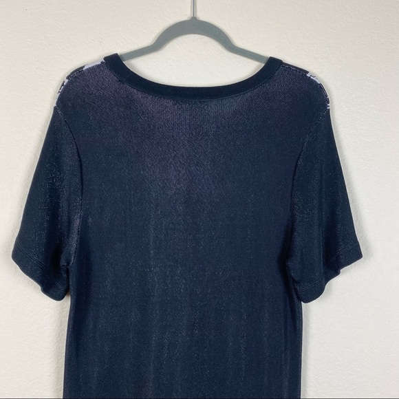 Rag & Bone x Liberty Floral Knit Sweater T Shirt Dress - Picture 9 of 11